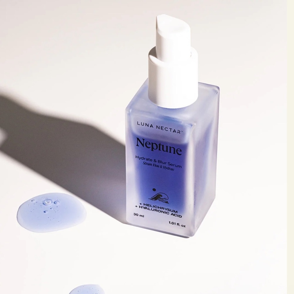 ✨ Luna Nectar Neptune Hyaluronic Acid Hydrate & Blur Serum - Picture 1 of 7